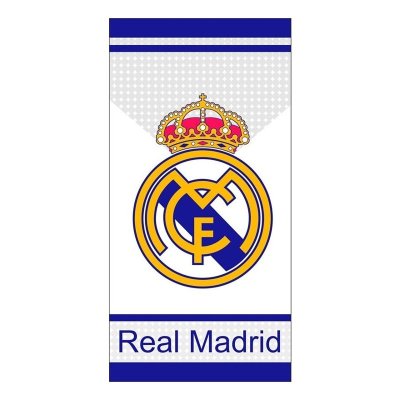 Distribuidor mayorista de Toalla microfibra Real Madrid blanca